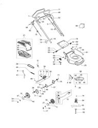 lr-53-tk-k700 efco-petrol-lawnmowers part diagram