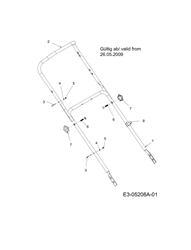 lr-55-4-in efco-petrol-lawnmowers part diagram