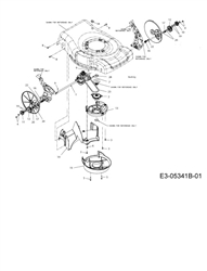 lr-55-vbx-4-3 efco-petrol-lawnmowers part diagram