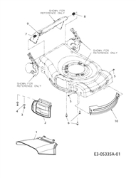 lr-55-vbx-4-3 efco-petrol-lawnmowers part diagram