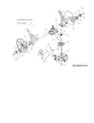 lr-55-vbx-4 efco-petrol-lawnmowers part diagram