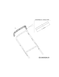 lr-55-vbx-4 efco-petrol-lawnmowers part diagram