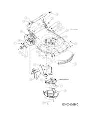lr-55-vbx-4 efco-petrol-lawnmowers part diagram