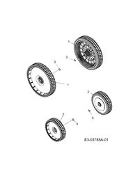 lr-55-vbx-4 efco-petrol-lawnmowers part diagram