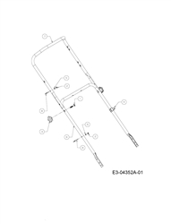 lr-55-vbx-4 efco-petrol-lawnmowers part diagram