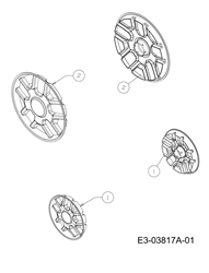 lr-55-vbx-4 efco-petrol-lawnmowers part diagram