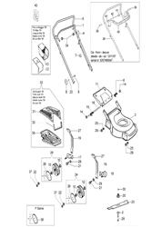 lr48pb efco-petrol-lawnmowers part diagram