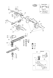 mr-55-tbi-bs efco-petrol-lawnmowers part diagram