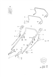mr-55-tbi-bs efco-petrol-lawnmowers part diagram
