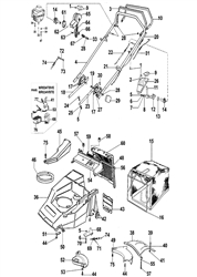 mr53tbvi efco-petrol-lawnmowers part diagram