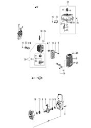pa1050 efco-water-pumps part diagram