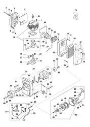 sa2062 efco-leaf-blowers-and part diagram