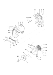 sa3000 efco-leaf-blowers-and part diagram