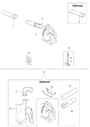 sa3000 efco-leaf-blowers-and part diagram