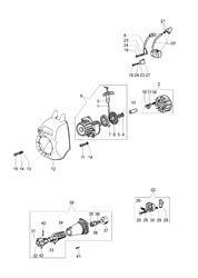 stark-2500s efco-brushcutters part diagram