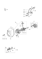 stark-2500tr efco-brushcutters part diagram