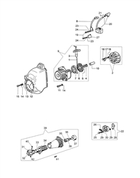 stark-25ic efco-brushcutters part diagram