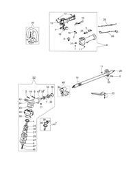 stark-25ic efco-brushcutters part diagram