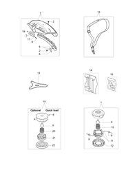 stark-25ic efco-brushcutters part diagram