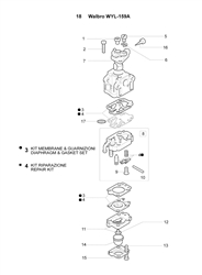 stark-25tr efco-brushcutters part diagram