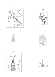 stark-3800t efco-brushcutters part diagram