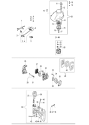 tg2600xp efco-hedge-trimmers part diagram