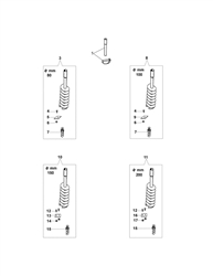 tr1540 efco-augers part diagram