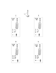 tr1540 efco-augers part diagram