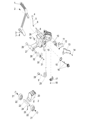 tt163 efco-consaws part diagram