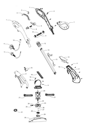 flymo-contour-600-hd trimmers-edgers part diagram