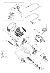 flymo-lawn-rake-compact electric-lawn-rakes part diagram