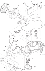 robotic-lawnmower-1200r flymo-electric-rotary-mowers part diagram