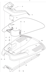 robotic-lawnmower-1200r flymo-electric-rotary-mowers part diagram