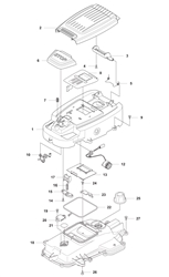 robotic-lawnmower-1200r flymo-electric-rotary-mowers part diagram
