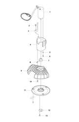robotic-lawnmower-1200r flymo-electric-rotary-mowers part diagram