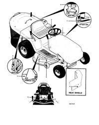1540 heritage-tractors part diagram