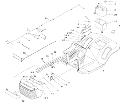 17538-side-discharge heritage-tractors part diagram