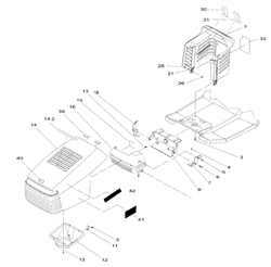 17538-side-discharge heritage-tractors part diagram
