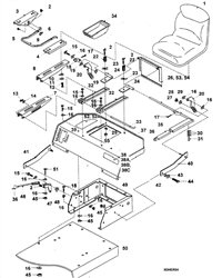 1842-st42 heritage-tractors part diagram