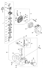 460c-brushcutter brushcutters-2 part diagram