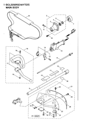 461a-brushcutter brushcutters-2 part diagram