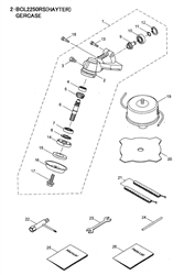 461c-brushcutter brushcutters-2 part diagram
