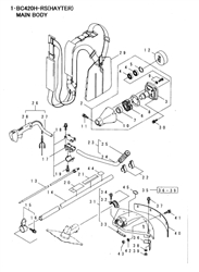 463a-brushcutter brushcutters-2 part diagram