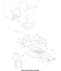 46cm-610-lawnmower osprey-46-lawnmowers part diagram