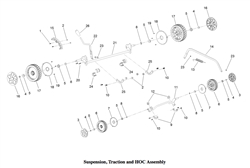 46cm-610-lawnmower osprey-46-lawnmowers part diagram