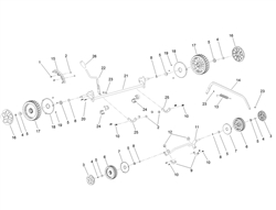 46cm-610-lawnmower osprey-46-lawnmowers part diagram