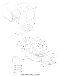 46cm-611-lawnmower osprey-46-lawnmowers part diagram