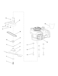 46cm-611-lawnmower osprey-46-lawnmowers part diagram