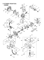 470-ht230ds-r-hedgetrimmer hedgetrimmers part diagram