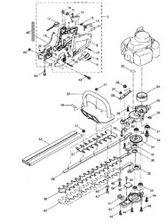 470-ht230ds-r-hedgetrimmer hedgetrimmers part diagram